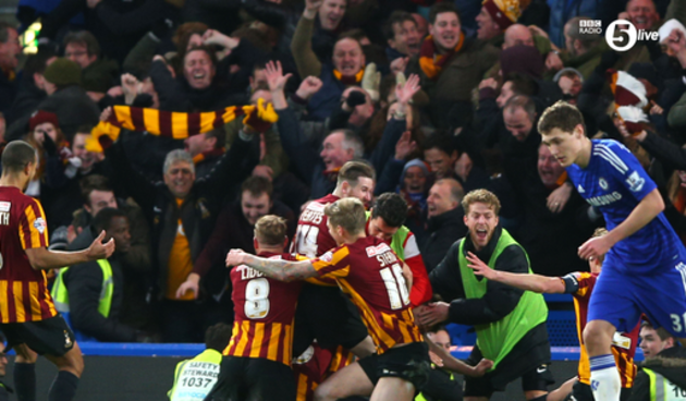 Slavlje Bradforda, foto: twitter