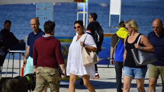 Đir po zadarskoj rivi 9. listopada 2016.