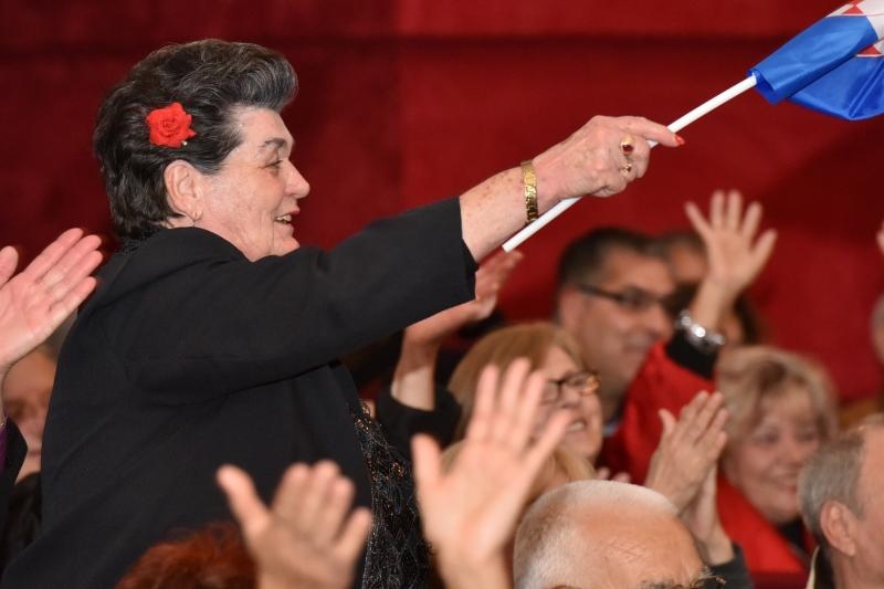 Predizborni skup koalicije “Hrvatska raste” u HNK Zadar, Foto: Dino Stanin/PIXSELL