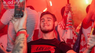 Zadar je gorio: Velika fešta nakon plasmana Vatrenih u polufinale Svjetskog prvenstva