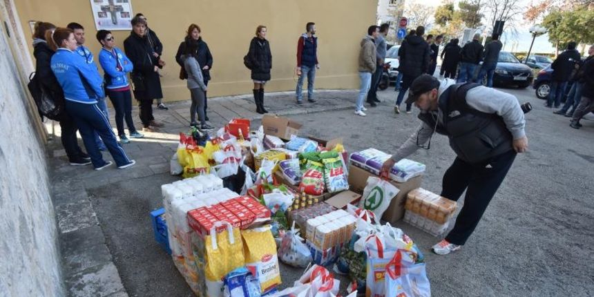 Humanitarna akcija Socijalnu samoposlugu Zadar pod nazivom Humano srce zadarskog sporta