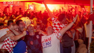 Zadar je gorio: Velika fešta nakon plasmana Vatrenih u polufinale Svjetskog prvenstva