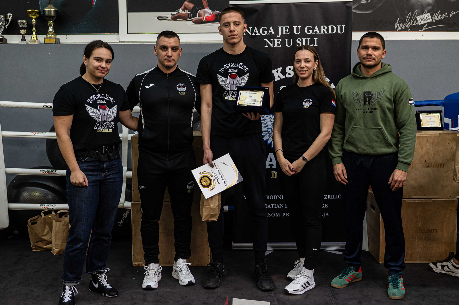 Svečana dodjela priznanja u BK Ares Diabolik