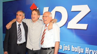 Slavlje izborne pobjede u stozeru HDZ-a, Foto: Mladen Malik