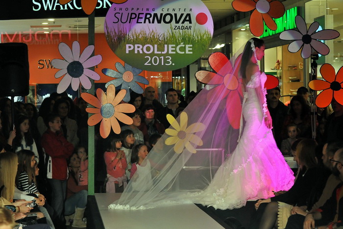 Supernova Zadar: Beauty Corner by Robert Sever & Modna revija Proljeće 2013, Foto: Krešimir Sorić