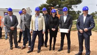 Biograd na Moru: Postavljen kamen temeljac za zabavni park Mirnovec. Foto: Dino Stanin/PIXSELL Biograd na Moru: Postavljen kamen temeljac za zabavni park Mirnovec. Foto: Dino Stanin/PIXSELL