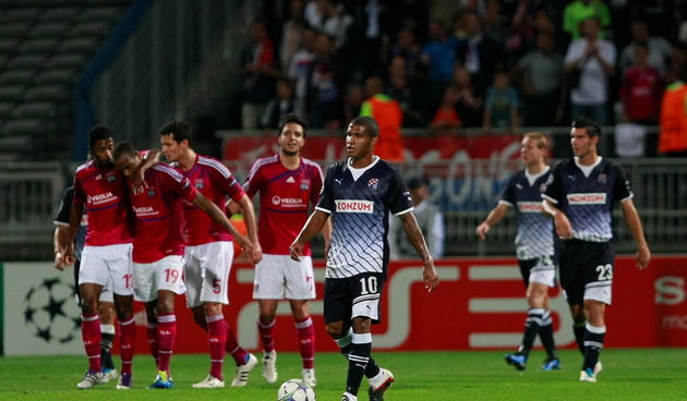 Lyon, Francuska, 270911.Stade de Gerland.Utakmica 2.kola Lige prvaka,Lyon – Dinamo. Na fotografiji: Sammir.Foto: Ronald Gorsic / CROPX