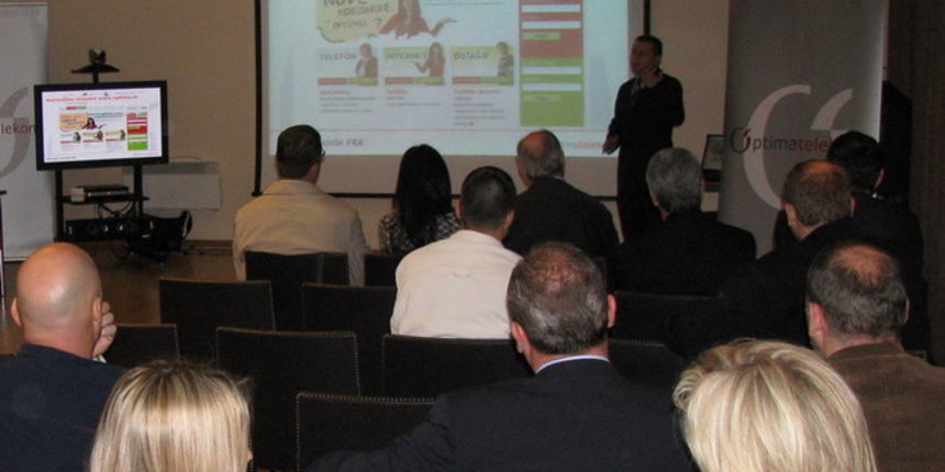 Videokonferencija Optime telekoma u hotelu Funimation u Zadru 12.11.2008. Videokonferencija Optime telekoma u hotelu Funimation u Zadru 12.11.2008.