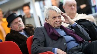 Zagreb – U knjiznici Bogdan Ogrizovic odrzana je promocija novog romana iz biblioteke Balkan Noir: Mima i kvadratura duga, Zelimir Peris. Photo: Petar Glebov/PIXSELL