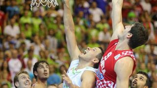 Europsko prvenstvo u kosarci Eurobasket Slovenija 2013., skupina C. Slovenija – Hrvatska 74-76. Photo: Igor Kralj/PIXSELL Europsko prvenstvo u kosarci Eurobasket Slovenija 2013., skupina C. Slovenija – Hrvatska 74-76. Photo: Igor Kralj/PIXSELL