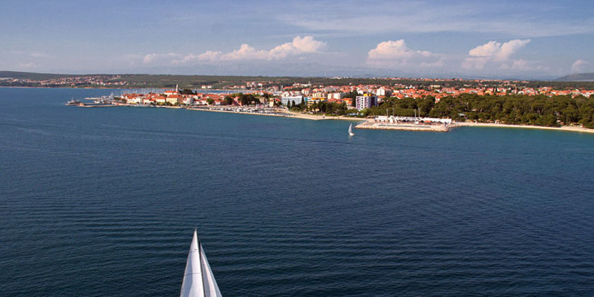 Biograd iz zraka (foto: Marin Gospić) Biograd iz zraka (foto: Marin Gospić)