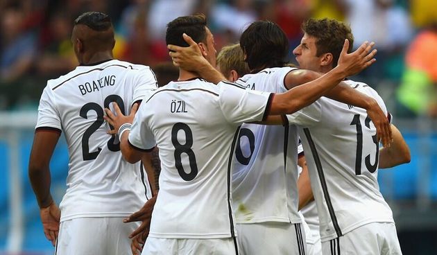 Slavlje njemačkih nogometaša foto: twitter