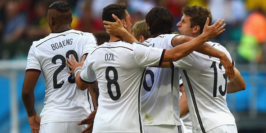 Slavlje njemačkih nogometaša foto: twitter