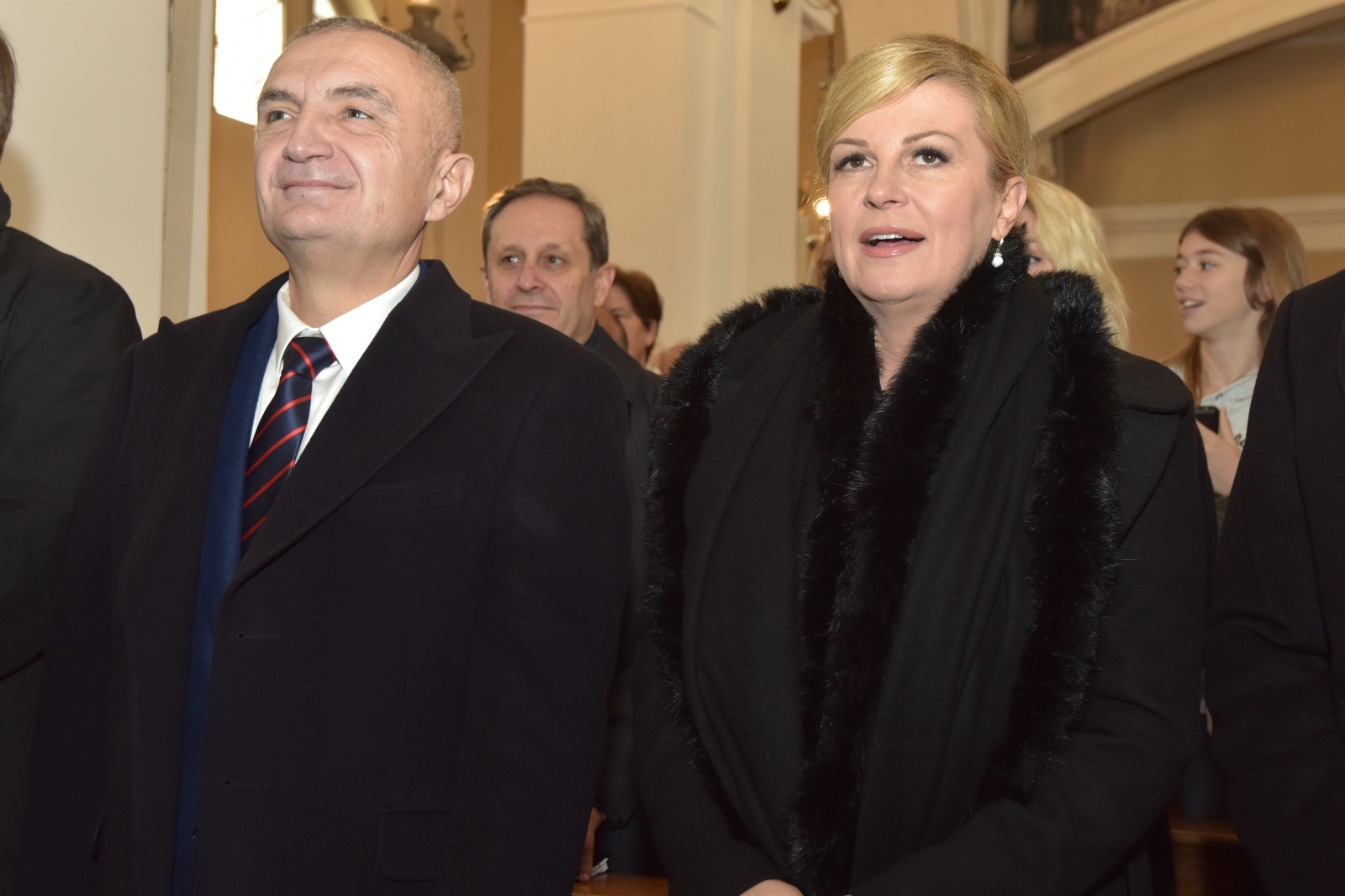 Kolinda Grabar Kitarović s albanskim predsjednikom susrela se sa stanovnicima Arbanasa Kolinda Grabar Kitarović s albanskim predsjednikom susrela se sa stanovnicima Arbanasa