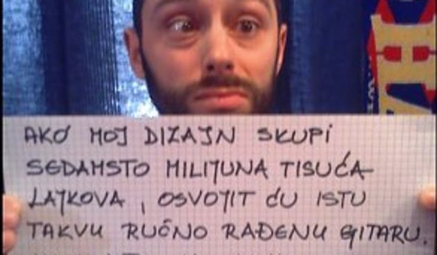 “Lajk” za Leonardovu gitaru! “Lajk” za Leonardovu gitaru!