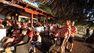 Bibinje: Navijanje za Vatrene i fešta nakon pobjede nad Rusijom