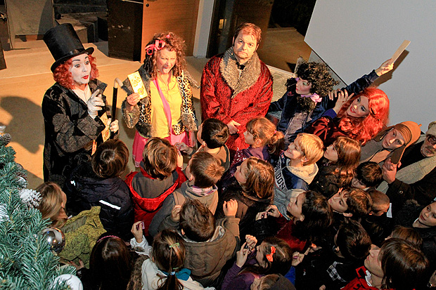 “Drago Č. i tvornica čokolade” u novoj zgradi Kazališta lutaka, Foto: Leo Banić “Drago Č. i tvornica čokolade” u novoj zgradi Kazališta lutaka, Foto: Leo Banić