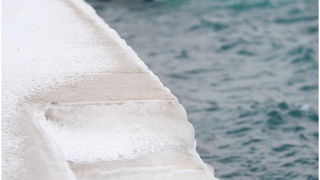 Đir po ledu okovanom Senju, Foto: Kristijan Orlić Đir po ledu okovanom Senju, Foto: Kristijan Orlić