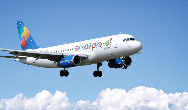 Small Planet Airlines A-320