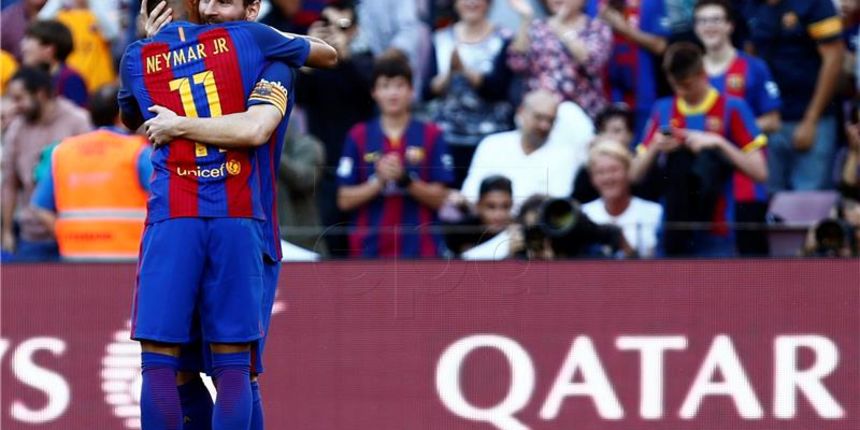 Lionel Messi i Neymar, foto: EPA/Quique Garcia/Hina Lionel Messi i Neymar, foto: EPA/Quique Garcia/Hina