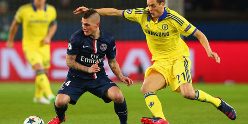 Marco Verratti i Nemanja Matić, foto: mundodeportivo