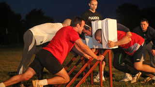 Trening zadarskih ragbijaša u Zemuniku (foto:Saša Čuka)