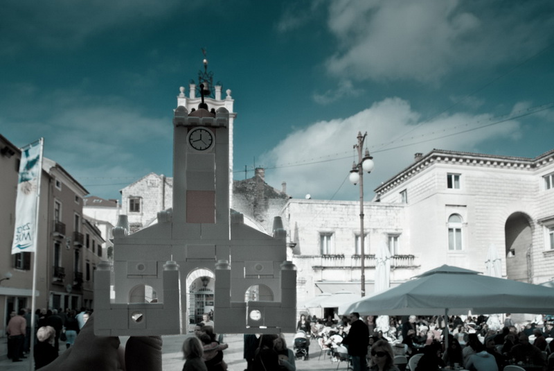 Zadar u LEGO kockicama, Autor modela: Zelimir Peris, foto: Marta Dusevic Zadar u LEGO kockicama, Autor modela: Zelimir Peris, foto: Marta Dusevic