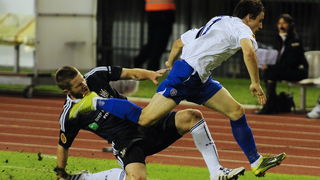 Split, 300910.
Stadion Poljud.
Nogometna utakmica drugog kola Europske lige,
Hajduk – Anderlecht.
Na fotografiji: Ante Vukusic u napadu.
Foto: Nikola Vilic / CROPIX Split, 300910.
Stadion Poljud.
Nogometna utakmica drugog kola Europske lige,
Hajduk – Anderlecht.
Na fotografiji: Ante Vukusic u napadu.
Foto: Nikola Vilic / CROPIX