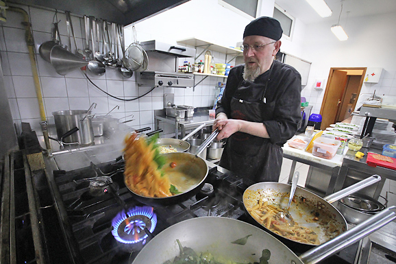 Dan pastrve u restoranu Kornat (foto:Saša Čuka)