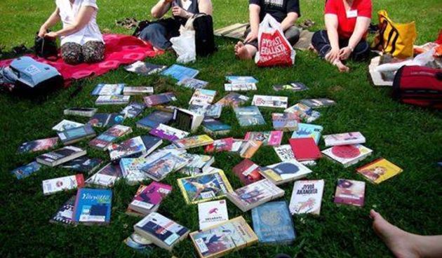 Bookcrossing piknik i kućica za knjige u sklopu KvartArta