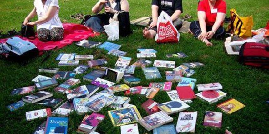 Bookcrossing piknik i kućica za knjige u sklopu KvartArta
