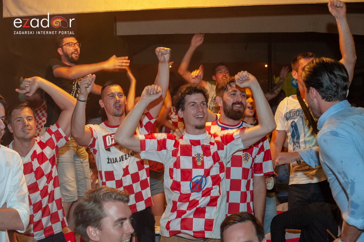 Zadar je gorio: Velika fešta nakon plasmana Vatrenih u polufinale Svjetskog prvenstva