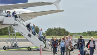 U zračnu luku Zadar svečano sletio prvi zrakoplov Lufthanse iz Frankfurta
