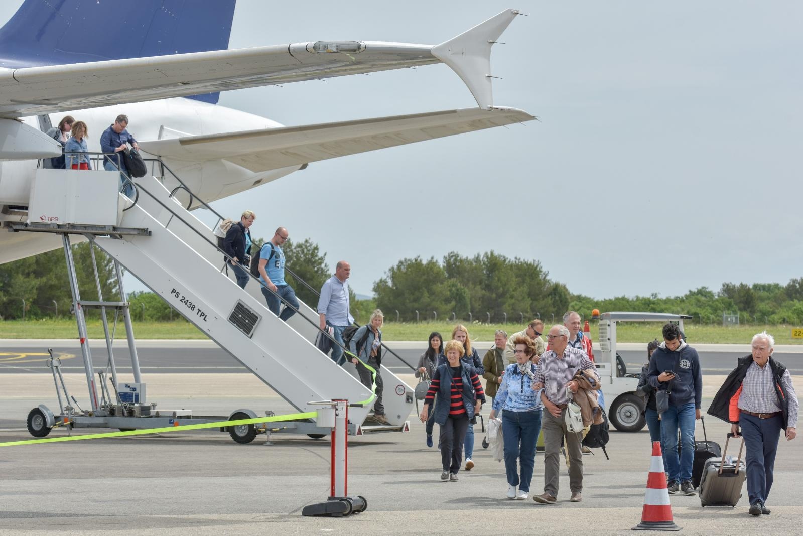 U zračnu luku Zadar svečano sletio prvi zrakoplov Lufthanse iz Frankfurta