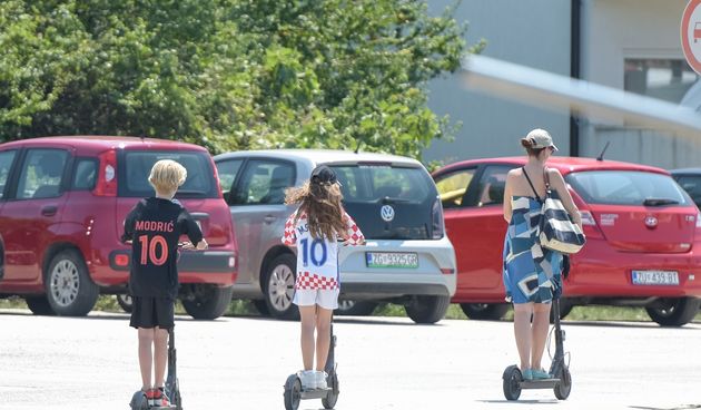 Električni romobil u Zadru