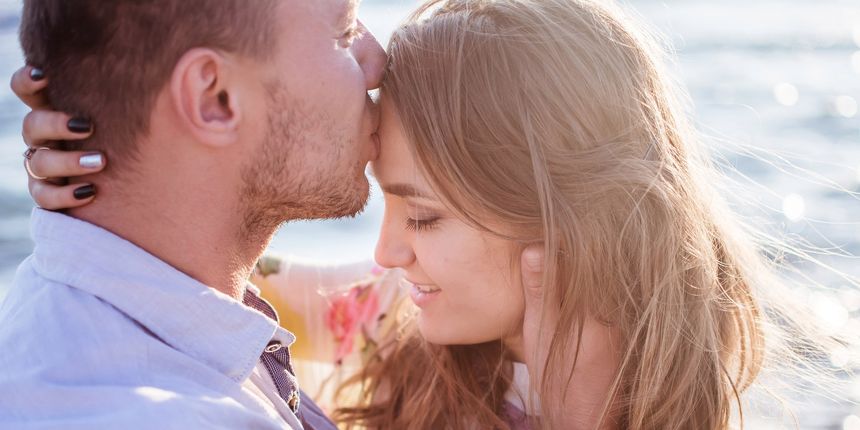 Zaljubljeni par, ljubav, poljubac