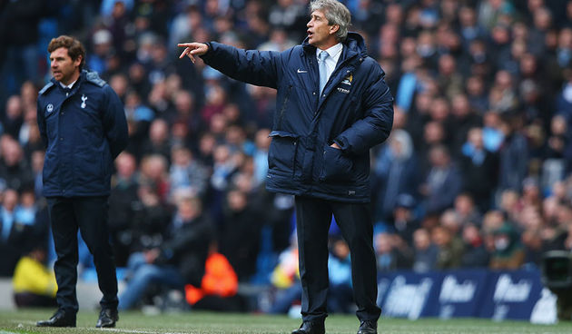 Pellegrini i Villas Boas, foto: premierleague.com