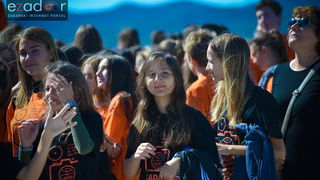 #ZDBT2017: Snimanje Milenijske fotografije košarkaške lopte na Pozdravu suncu #ZDBT2017: Snimanje Milenijske fotografije košarkaške lopte na Pozdravu suncu