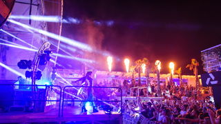 Trećeg dana Blacksheep Festivala u Aquarius klubu na Zrću nastupio je Moti. Foto: Goran Telak