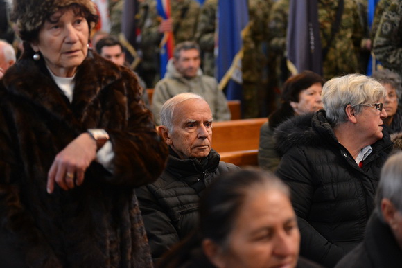 Svečani mimohod postrojbi u povodu proslave 23. obljetnice VRO Maslenica. Foto: Iva Perinčić