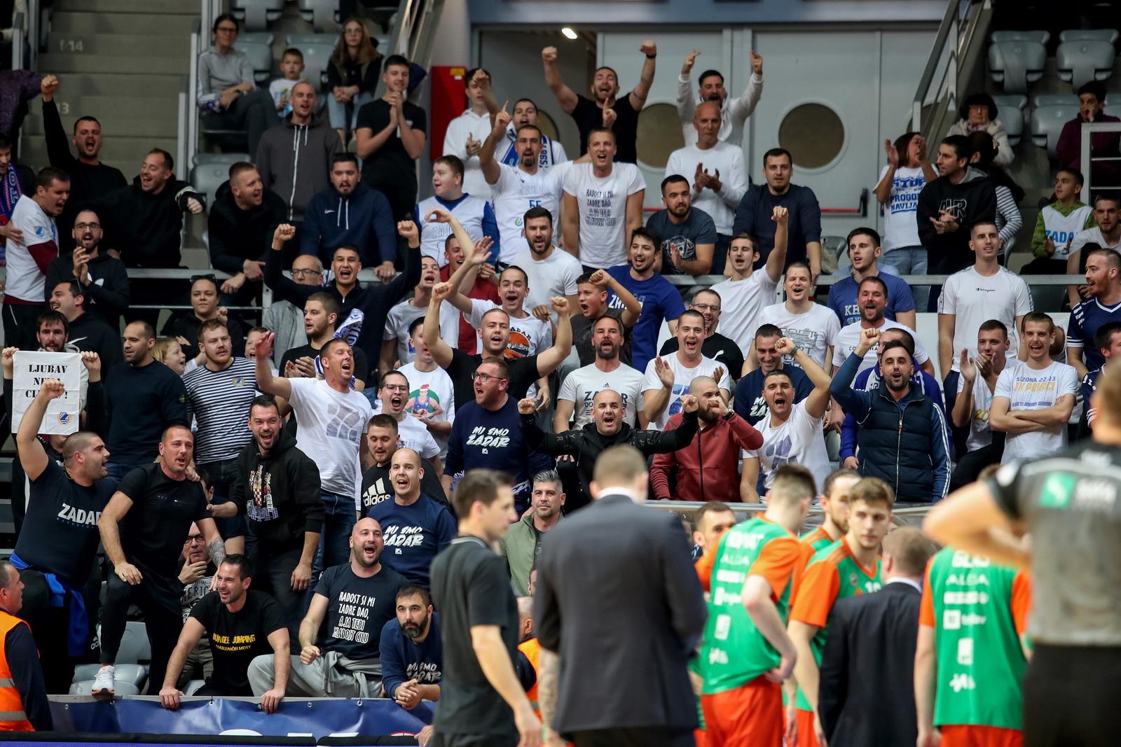 AdmiralBet ABA liga, 23. kolo: KK Zadar – KK Cedevita Olimpija 88-65 AdmiralBet ABA liga, 23. kolo: KK Zadar – KK Cedevita Olimpija 88-65