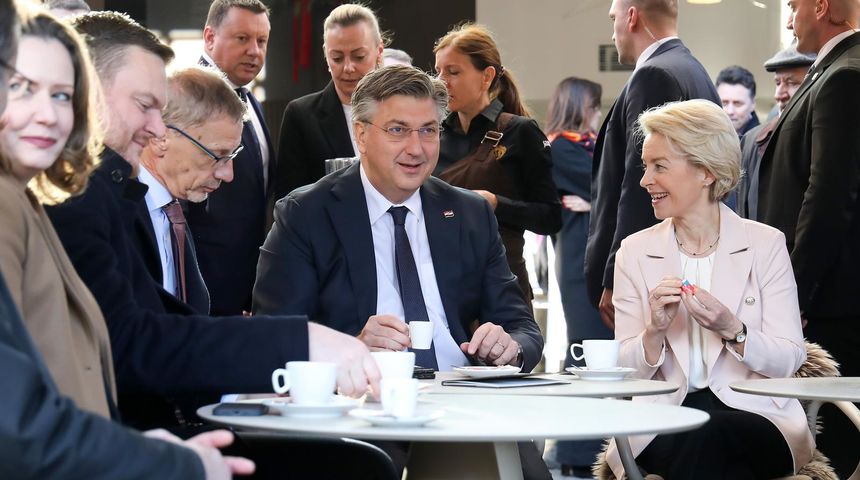Plenković i Von der Leyen Plenković i Von der Leyen