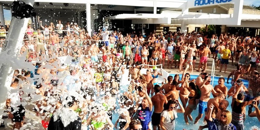 Aquarius Zrće after beach party by G. Telak