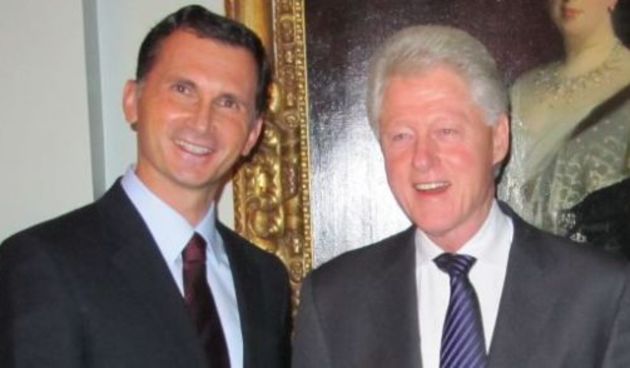Dragan Primorac i Bill Clinton, Foto: draganprimorac.com