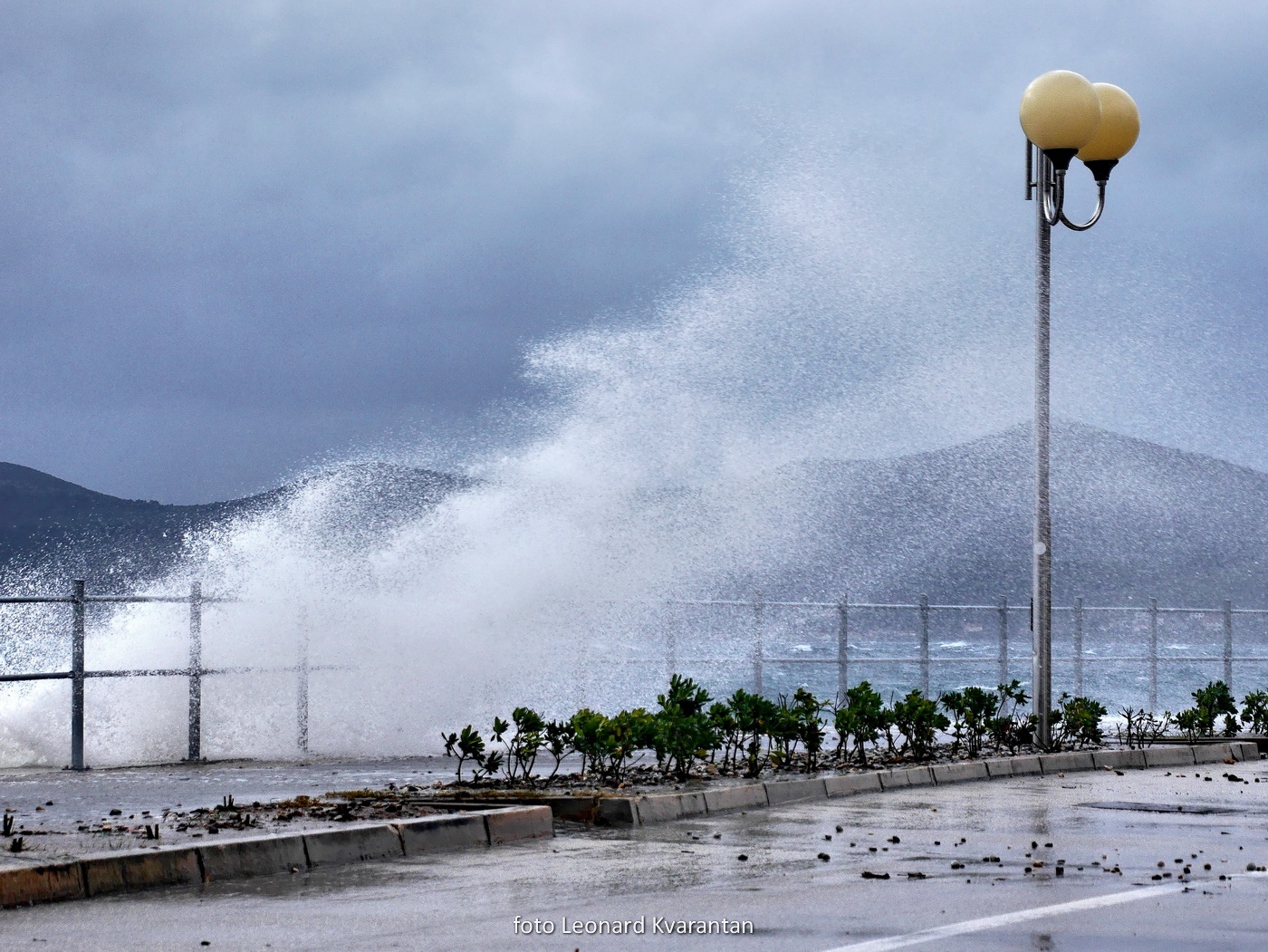 Olujno jugo u Zadru, nedjelja 6. prosinca 2020. godine