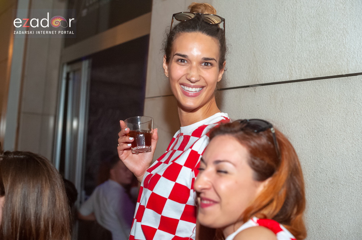 Zadar je gorio: Velika fešta nakon plasmana Vatrenih u finale Svjetskog prvenstva