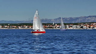 Zadarska Koka 2016. gledana s mora. Foto: Leonard Kvarantan Zadarska Koka 2016. gledana s mora. Foto: Leonard Kvarantan
