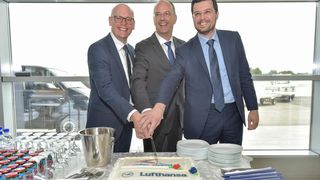 U zračnu luku Zadar svečano sletio prvi zrakoplov Lufthanse iz Frankfurta