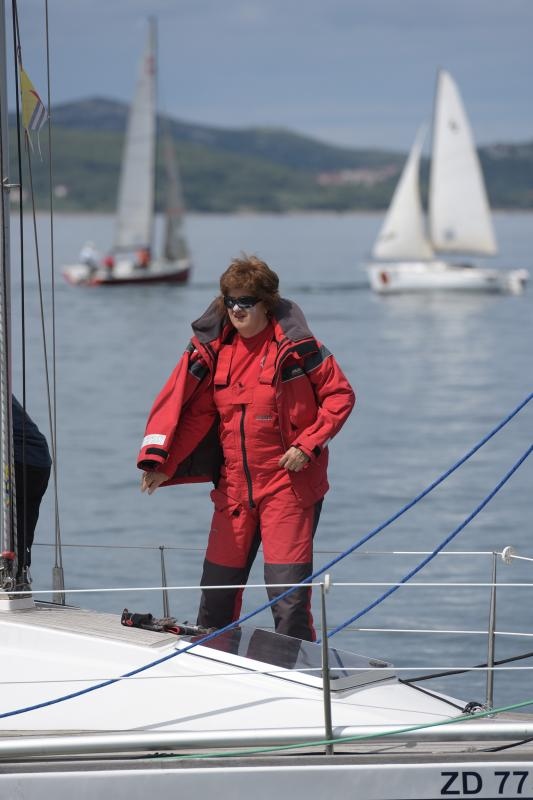 Sa zadarske rive startala je 30. jubilarna Zadarska regata koja se jedri od Zadra do Preka u organizaciji JK Uskok. Photo: Dino Stanin/PIXSELL