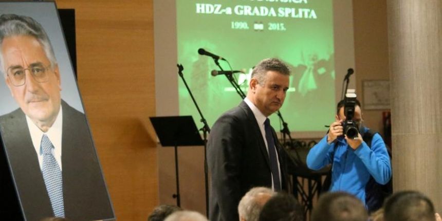 Svecana sjednica u hotelu Atrium povodom 25. obljetnice HDZ-a. Tomislav Karamarko. Photo: Ivo Cagalj/PIXSELL Svecana sjednica u hotelu Atrium povodom 25. obljetnice HDZ-a. Tomislav Karamarko. Photo: Ivo Cagalj/PIXSELL